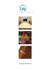 UK Veneering brochure cover